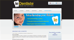 Desktop Screenshot of ledentiste.com